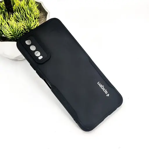 [PO14BVIY20-71-2] Vivo Y20/Y12S/Y12A/Y20S/Y20I Soft Silicone Back Case (Black)