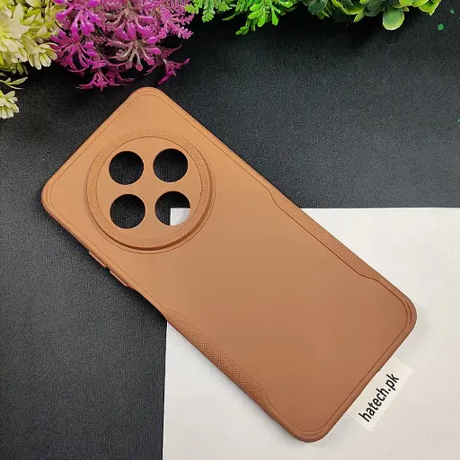[PO14BMI14C-71-13] Redmi 14C|Poco C75 Soft Silicone Back Case (Brown)