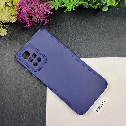 [PO14BMI10-71-17] Redmi 10 4G Soft Silicone Back Case (Navy Blue)