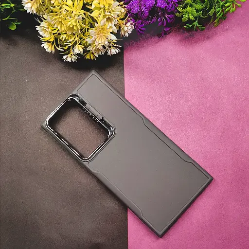 [PO14BSS24U-72-36] Samsung Galaxy S24 Ultra Case with Pro Camera Stand - Natural Titanium