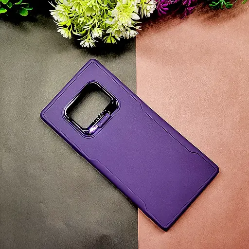[PO14BSNOT9-72-12] Samsung Galaxy Note 9 Purple Case with Pro Camera Stand - Stylish Protection