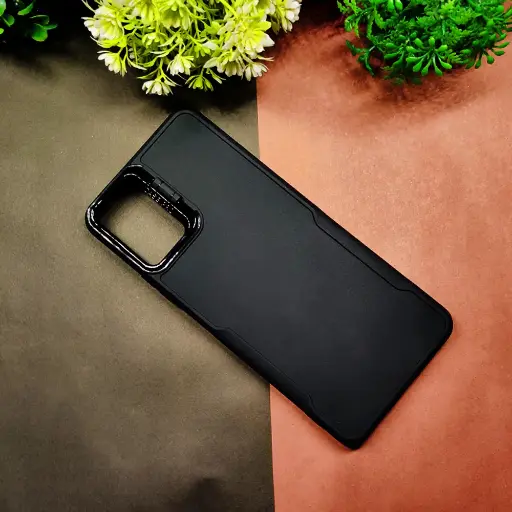 [PO14BSNOT10PL-72-2] Samsung Galaxy Note 10 Plus Case Pro Camera Stand Soft Silicone Back Case (Black)
