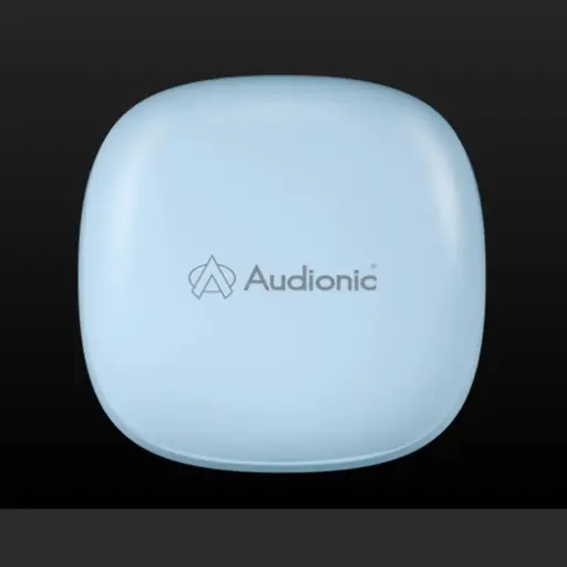 [HFB5AD8-4-16] Audionic 550 Wireless Bluetooth Earbuds (SKY-BLUE)
