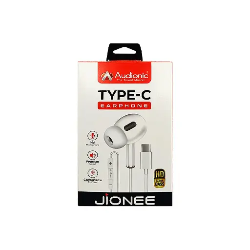 [HF4ADNC34-1] Audionic Type C Jionee Handsfree Full Bass