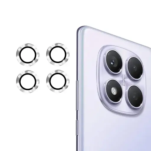 [PL14MINOT14PR-3-7] Redmi Note 14 Pro Black Camera Rings - Premium Lens Protection