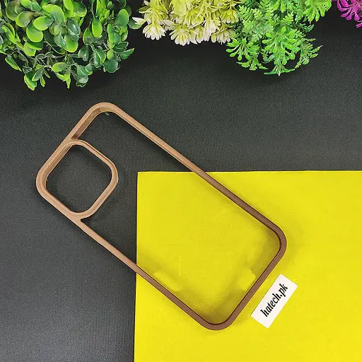 [PO54BIP16PMAX-1-42] iPhone 16 Pro Max Side Color Spigen Back Case (Desert Titanium)
