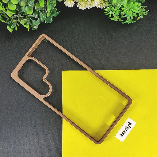 [PO54BSS24U-1-36] Samsung Galaxy S24 Ultra Side Color Spigen Back Case (Desert Titanium) 