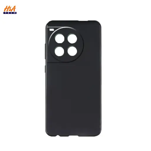 [PO4B1PLACE3-4-2] OnePlus Ace 3 Matte Soft Silicone Paper Case (Black)