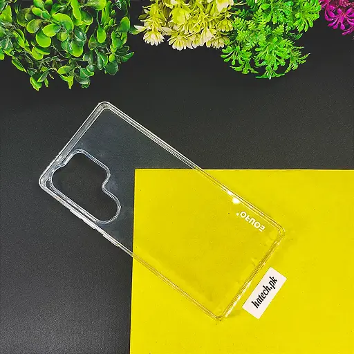 [PO13BSS24U-1-30] Samsung S24 Ultra PC Transparent Mag Safe Back Case (Crystal)