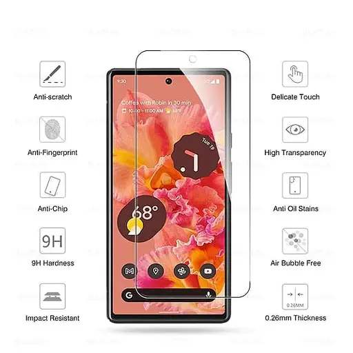[PL18GP6-2-3] Google Pixel 6 9H Front screen Sheet