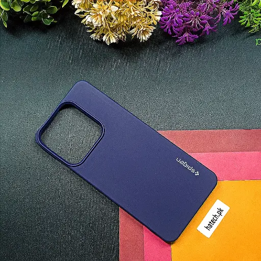 [PO14BORELMEC63-56-17] Oppo Realme C61|Realme C63|Note 60|Note 60X Spigen Soft Silicone Back Case (Navy Blue)