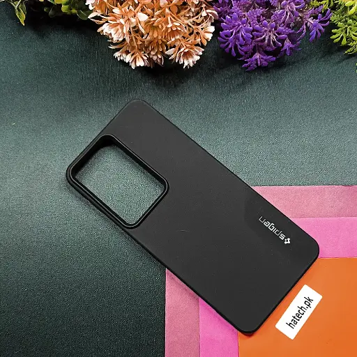 [PO14BORELMEC75-56-2] Oppo Realme C75 4G|Realme 14x|Realme V60 Pro Spigen Soft Silicone Back Case (Black)