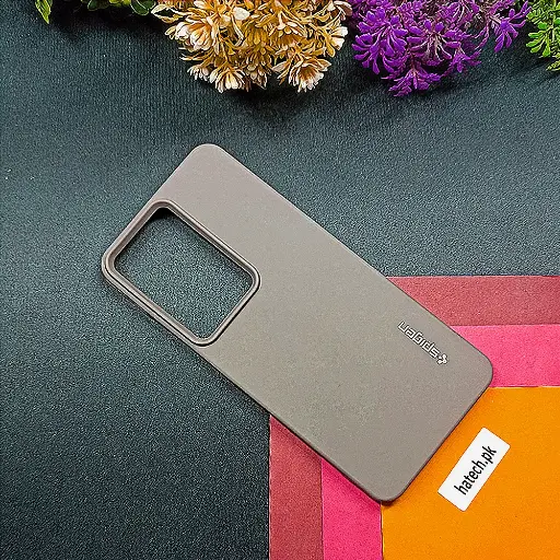 [PO14BORELMEC75-56-36] Oppo Realme C75 4G|Realme 14x|Realme V60 Pro Spigen Soft Silicone Back Case (Natural Titanium)