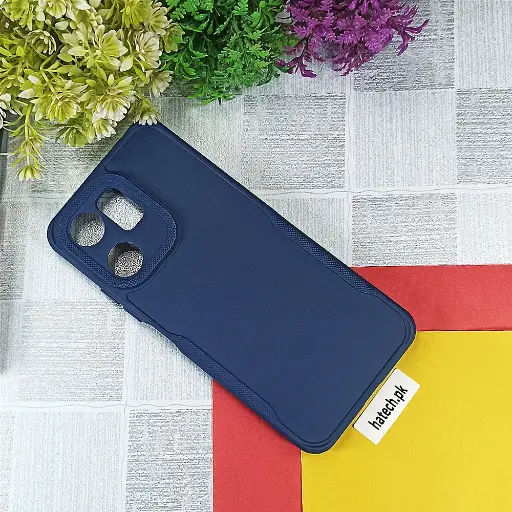[PO14BMI13C-71-17] Redmi 13C Soft Silicone Back Case (Navy Blue)