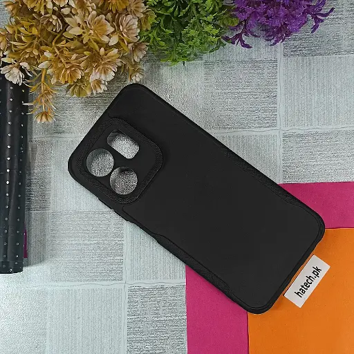 [PO14BIHOT50i-71-2] Infinix HOT 50i|Smart 9|Smart 9 HD Soft Silicone Back Case (Black)