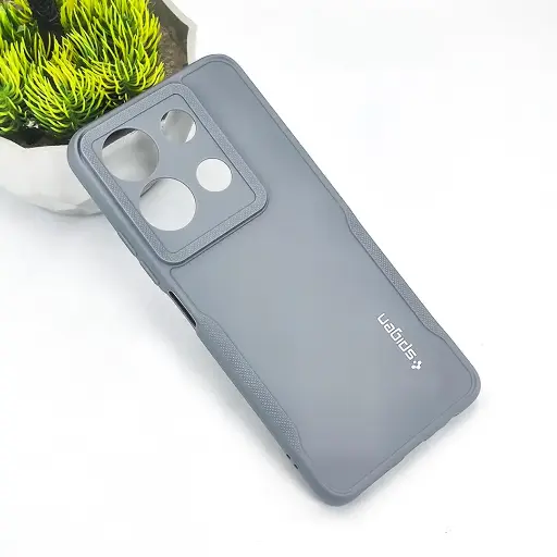 [PO14BINOT30-71-9] Infinix Note 30 4G Soft Silicone Back Case (Gray)