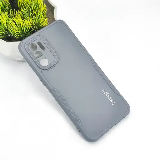 [PO14BORNO6-71-9] Oppo Reno 6 4G HD Soft Silicone Back Case (Gray)