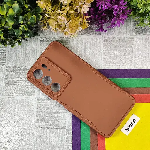 [PO14BORELMEC75-71-13] Oppo Realme C75 Soft Silicone Back Case (Brown)