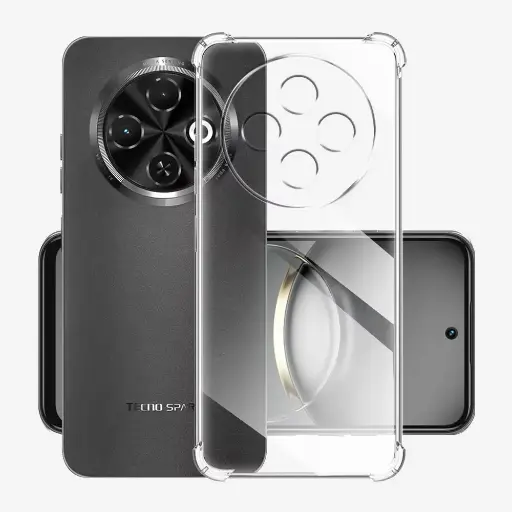 [PO7BTSPRK30C] Tecno Spark 30C 1.5 MM TPU|Transparent Back Case