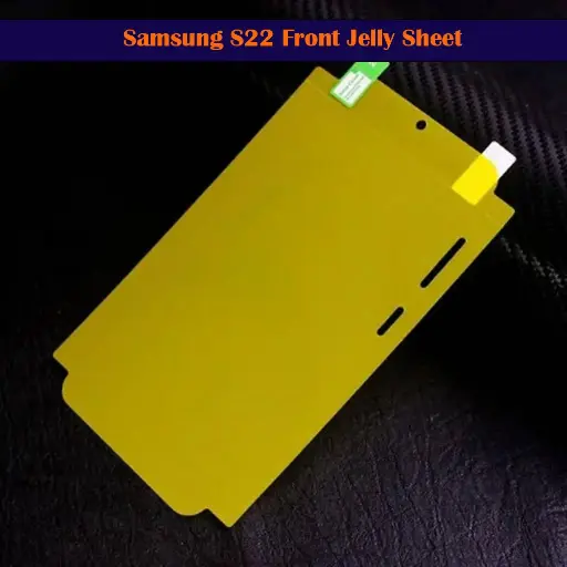 [PL9SS22-1] Samsung S22 Front Korean Jelly Sheet - Complete Protection & Style