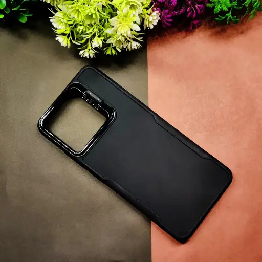 [PO14BORELME5-72-2] Oppo Realme 5|5i|5s|6I|C3 Case Pro Camera Stand Soft Silicone Back Case (Black)