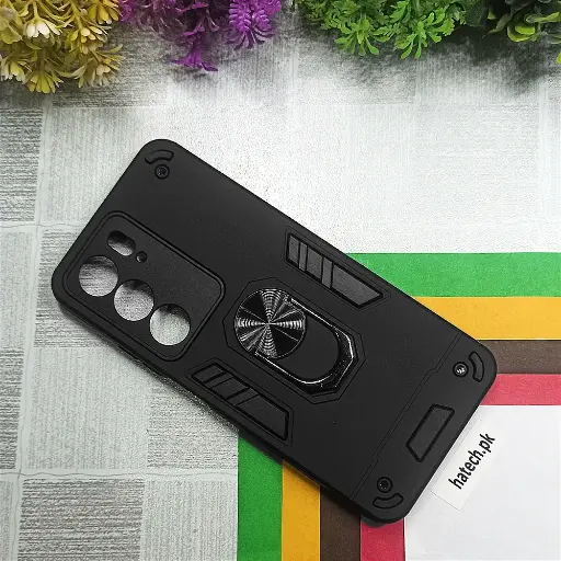 [PO39BORELMEC75-1-2] Oppo Realme C75 4G Armour Back Case (Black) 