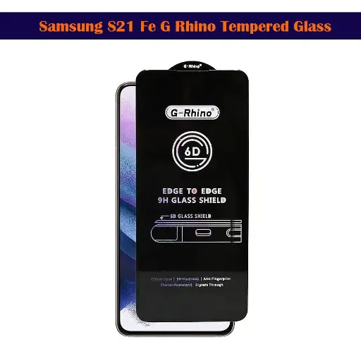 [PL6SS21FE-6-2] Samsung S21 Fe G Rhino Tempered Glass 