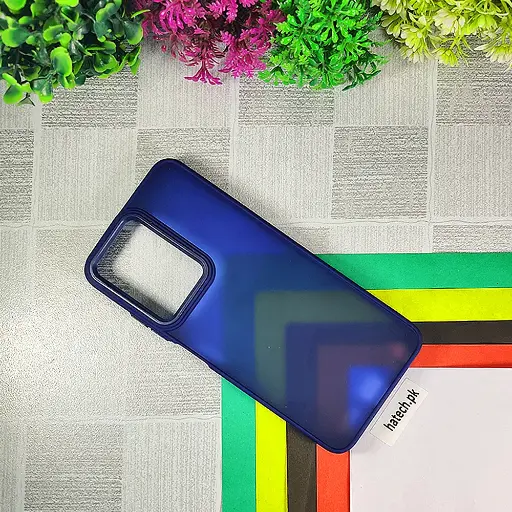 [PO6BIHOT30I-7-17] Infinix Hot 30i 3D Creative Matte Back Case (Navy Blue)