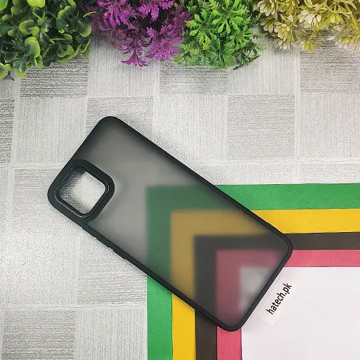 [PO6BOA16E-7-2] Oppo A16E|A16K 3D Creative Matte Back Case (Black)