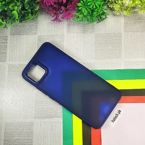 [PO6BOA16E-7-17] Oppo A16E|A16K 3D Creative Matte Back Case (Navy Blue)