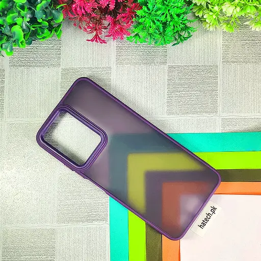 [PO6BMINOT12-7-12] Xiaomi Redmi Note 12 4G 3D Creative Matte Back Case (Purple)
