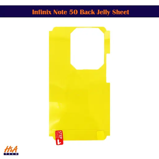 [PL10INOT50-1] Infinix Note 50 Korean Back Jelly Sheet - Stylish Protection & Durable Design 