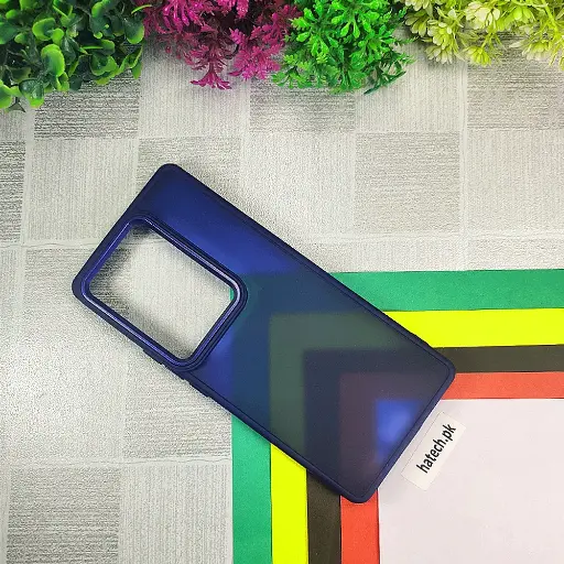 [PO6BORNO11 5G-7-17] Oppo Reno 11 5G Creative Matte Back Case (Navy Blue)