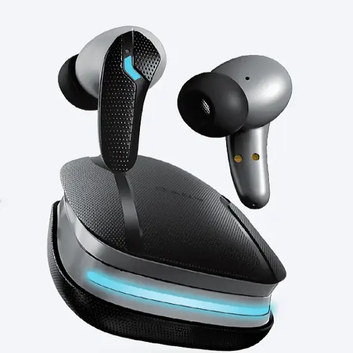 [HFB7DNY8-7-2] Audionic Matrix Airdots 400 Wireless Bluetooth Earbuds Pure Bass (Black)