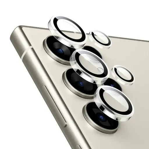 [PL14SS25UL-5-36] Samsung Galaxy S25 Ultra Armour Camera Rings ( Natural Titanium)