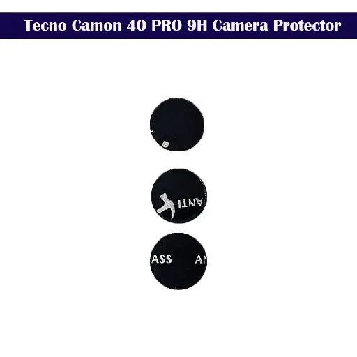 [PL14TCMN40PR-1] Tecno Camon 40 Pro|Camon 40 9H Camera Protector - Premium Glass Lens Shield