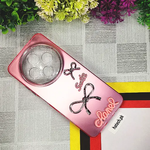 [PO8BMI14C-14-10] Redmi 14C|Poco C75 Fancy Chanel/Smile Back Case (Pink)