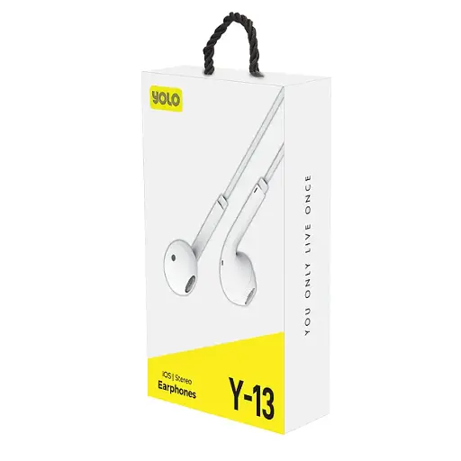 [HF4YOLO26-1] Yolo Y-13 Stereo Iphone Jack Wired Handsfree 