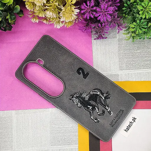 [PO43BVIV40E-13-9] Vivo V40E 5G Santa Barbara Polo Back Case (Gray)