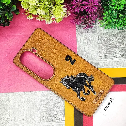 [PO43BVIV40E-13-13] Vivo V40E 5G Santa Barbara Polo Back Case (Brown)