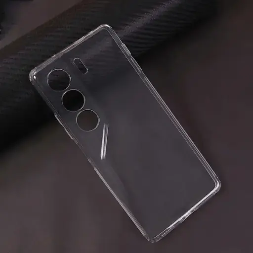 [PO7BTCMN40PR-3] Tecno Camon 40 Pro 4G Dust Plug Transparent Back Case