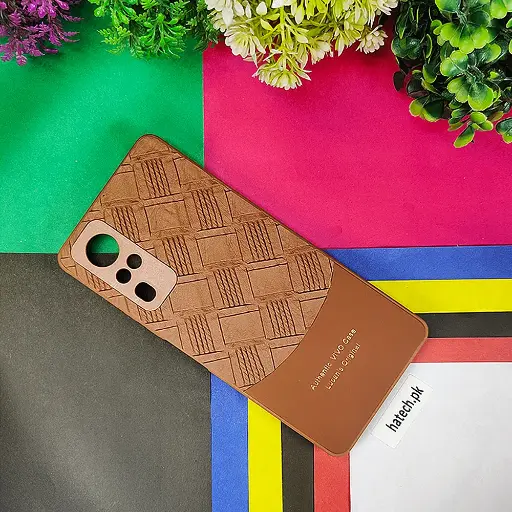 [PO42BVIY51S-8-13] Vivo Y51s|Y53s|Y31 2020 Authentic Lucane Leather Texture Back Case (Brown)