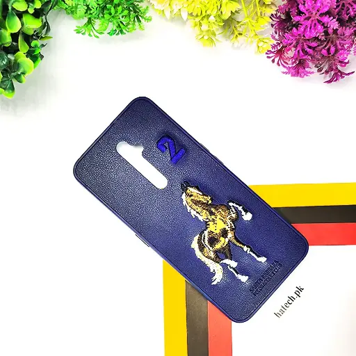 [PO43BORNO2F-2-17] Oppo Reno 2F|Reno 2Z  Santa Barbara Polo Racquet Club Back Case (Navy Blue)