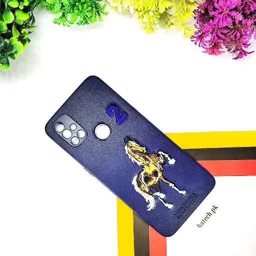 [PO43B1PLNRDN10-2-17] OnePlus Nord N10 Santa Barbara Polo Back Case (Navy Blue)