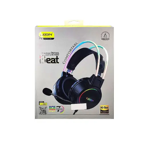 [HF8LGN9-1] Login L-285 Wired RGB Gaming Headphone 