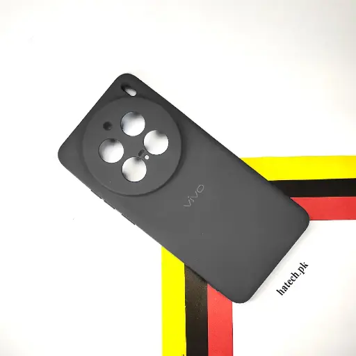 [PO23BVIX200PR-3-9] Vivo X200 Pro Official Soft Silky Back Case (Gray)