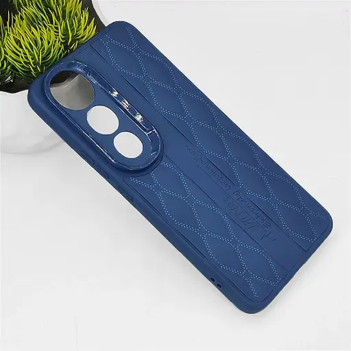 [PO14BVIV50L-61-17] Vivo V50 Lite 4G New Soft Silicone Back Case (Navy Blue)