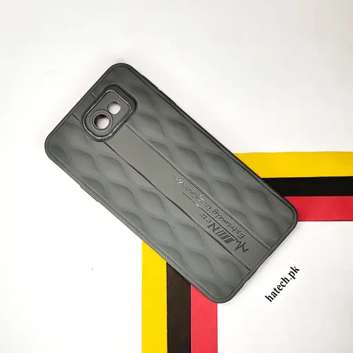 [PO14BSJ7PRM-61-9] Samsung J7 Prime New Soft Silicone Back Case (Gray)