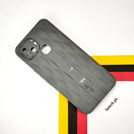 [PO14BIHOT10I-61-9] Infinix Hot 10i|Smart 5 Pro New Soft Silicone Back Case (Gray)