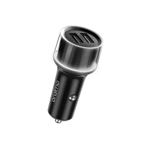 [C2A2S1ORMO-1] Oraimo Dual USB Port 15w Ultra Fast Car Charger OCC-1152D+X93
